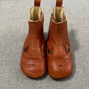 EMILE ET IDA
Mouse First Steps Leather Baby Boots